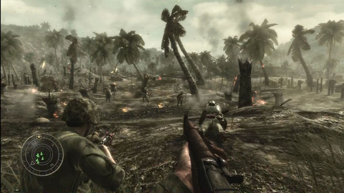Jogo Call of Duty World At War XBOX 360 Original