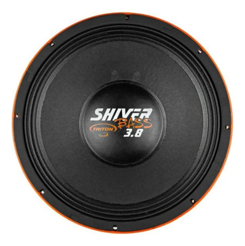 Alto Falante Woofer Triton Shiver Bass 15 3.8 1900w Laranja