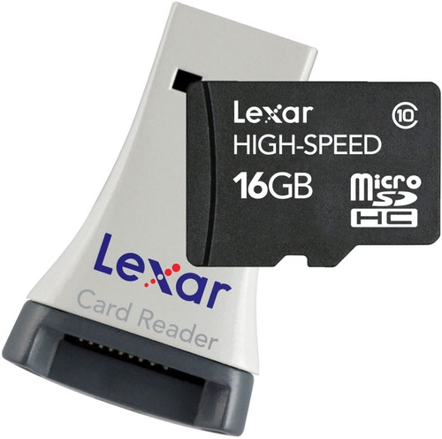 Memoria Micro Sd Lexar C/lector Alta Velocidad 16gb