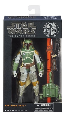 Boneco Star Wars Black Series Boba Fett Mandalorian