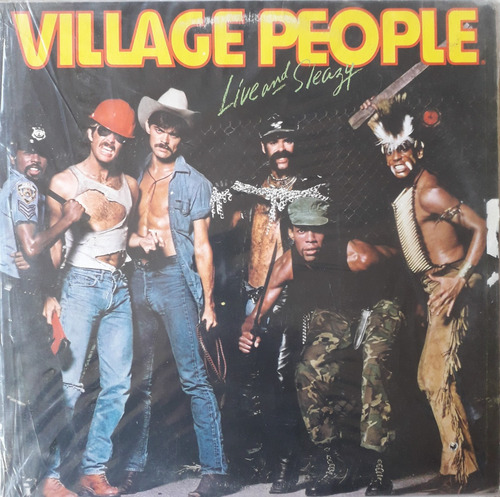 Vinilo Village People - Live And Sleazy (doble)