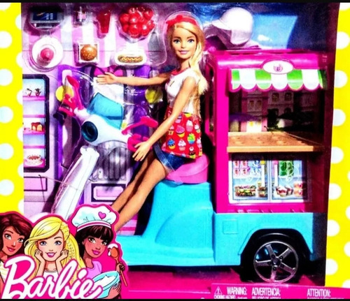 Barbie Figura Restaurante Motorizado N.u.e.v.a.enviogatregal (Usado)