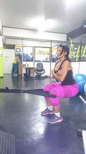 Fita Para Agachamento Sissy Squat / Cinturão Russo Cor Amarelo