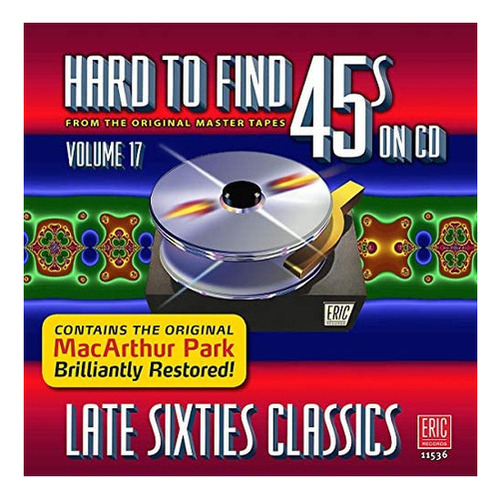 Cd: Hard To Find 45 En Cd, Volumen 17 - Clásico De Finales D