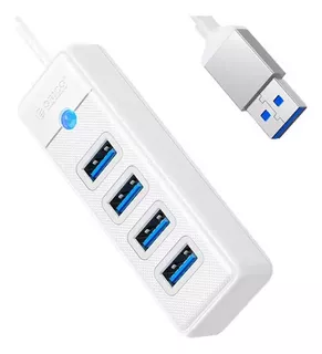 Hub Usb 3.0 Pcs Laptop 4 Puerto Led Plug And Play Tv