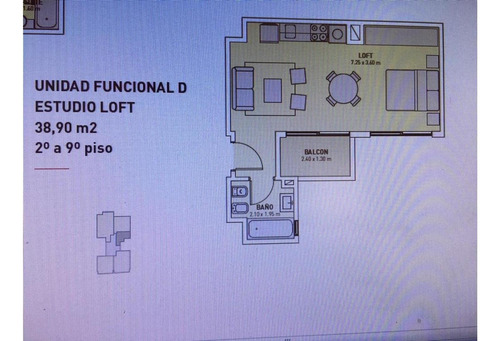 Imagen 21 de 25 de Hermoso Loft Divisible| De Categoria En Construccion En El B