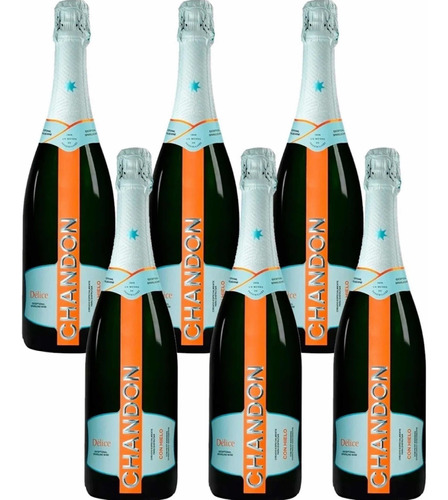 Champagne Chandon Delice 750ml X6 Unidades - Pérez Tienda -