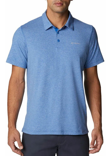 Remera Hombre Columbia Polo Tech Trail Secado Rápido º