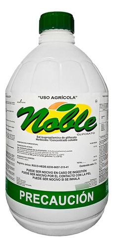 Noble 5 L Agronova (glifosato) Seca La Maleza De Raíz