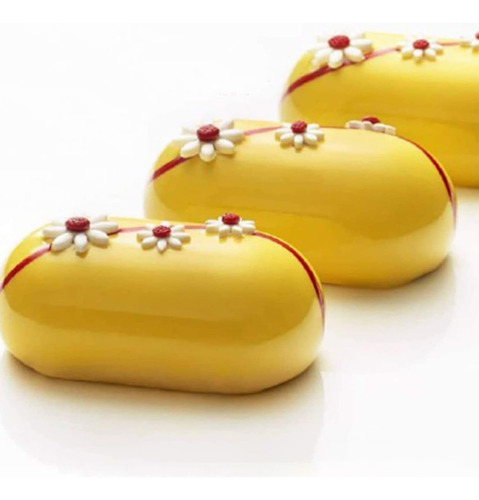 Moldes Para Hornear De 8 Cavidad Sogibur Para Pastel De Mous