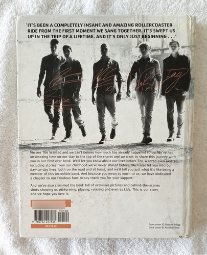 The Wanted Libro 100% Official Our Story Our Way (Usado)
