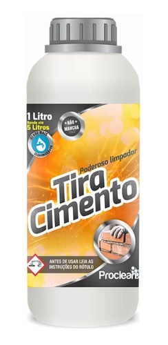 Tira Cimento Proclean 1 L Kit 2 Unidades