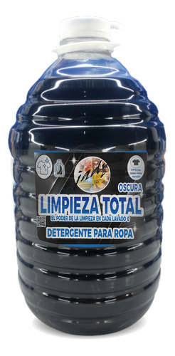 Detergente Liquido Limpieza Total Oscura 5 Litros Plim33t5