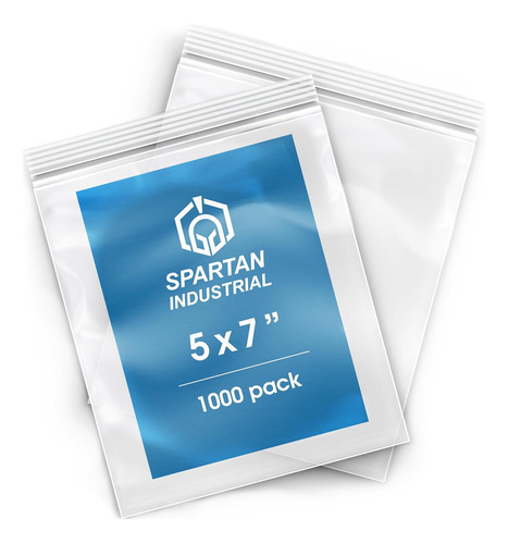 Bolsas Reutilizables Spartan Industrial 12.7x17.8cm 1000 Pcs