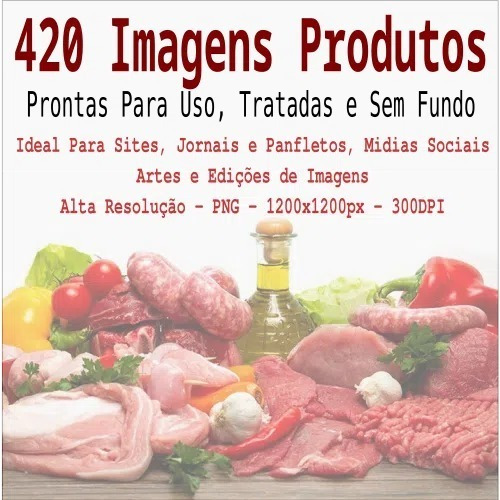Pack 420 Imagens Templates Para Açougue E Casa De Carnes