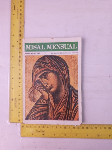 Revista Misal Mensual No 230septiembre 1987