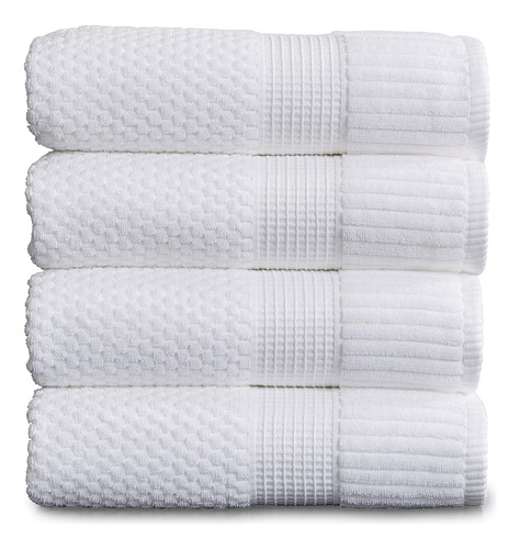 Ny Loft 100% Toalla De Baño De Algodón 4 Pack | Toallas De B