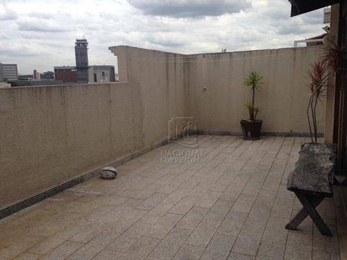 Cobertura Com 3 Dormitórios À Venda, 128 M² Por R$ 450.000,00 - Bangu - Santo André/sp - Co1954