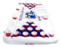 Comprar Mesa Inflable De Beer Pong Incluye 5 Pelotas De Ping Pong