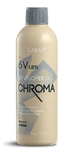 Agua Ox. 72111 Chroma 6 Vol. 120 Ml Tono N/a