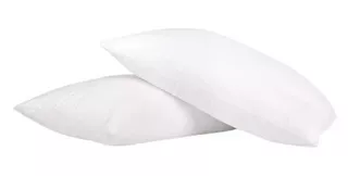 Almohadas Siliconadas Antialérgicas Fina Grande Comoda X 2 U