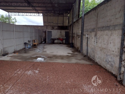 Imagem 4 de 8 de Alugo Terreno Na Vila Rami Em Jundiaí - 300 M², Todo Fechado Com Portão E Muro, Uma Área Coberta De 100 M². - Te00127 - 33716617