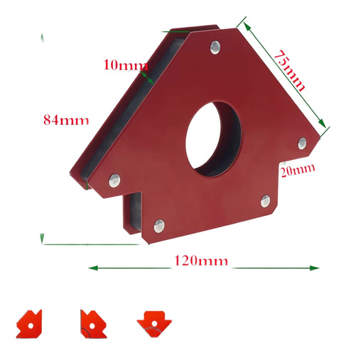 Set 4 Escuadras 75 Lbs Para Soldar / Escuadras Magnetica