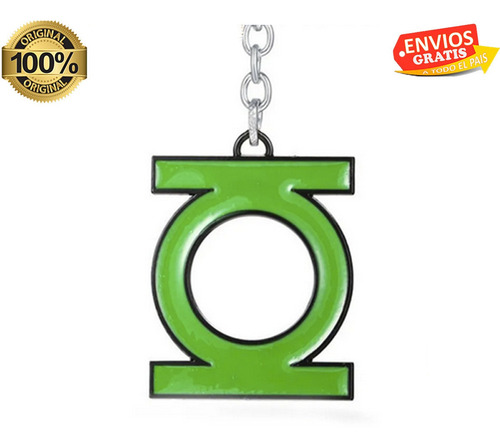 Llavero Green Lantern Escudo Linterna Verde Dc Comics
