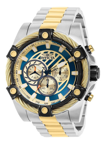 Reloj Invicta 38957 Acero, Oro Hombres