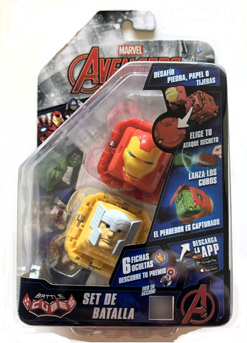 Juego De Habilidad: Avengers - Set De Batalla Ironman Y Thor