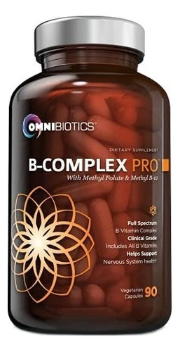 Complejo B 50mg 90 Cap Omnibiot - - Unidad A $3682