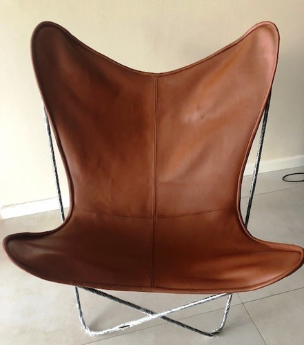 Sillon Bkf Funda Y Estructura 100% Cuero Vacuno Suela Silla 