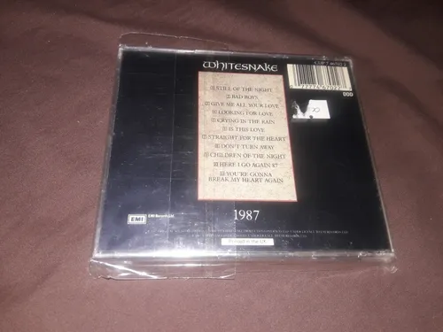 Whitesnake - Cd 1987 (Usado)
