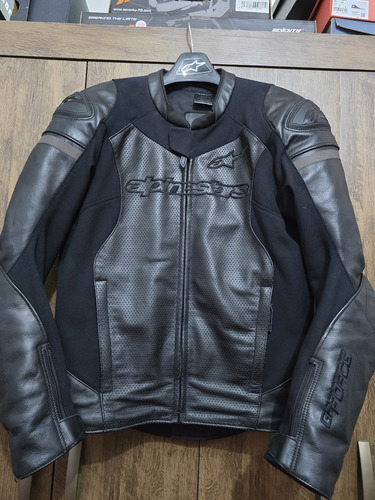 Campera Moto Motociclista Alpinestars Cuero