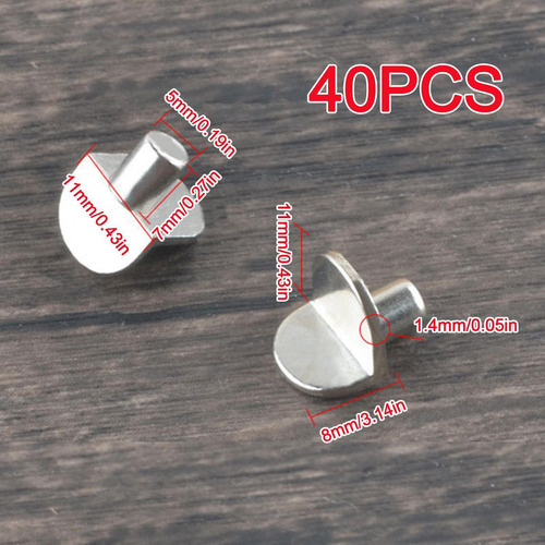 Clavijas Para Estanterías 40 Piezas De Clavijas Estilo Sopor