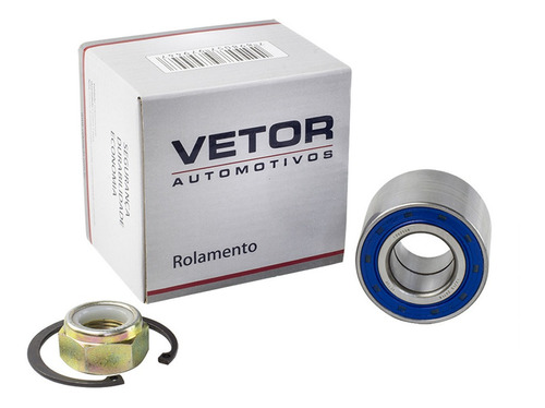 Kit Rolamento Rolete Roda Traseira Clio, Megane - Vk0034tr