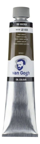 Tinta Óleo 20 Ml Talens Van Gogh Serie 1 Raw Umber 408