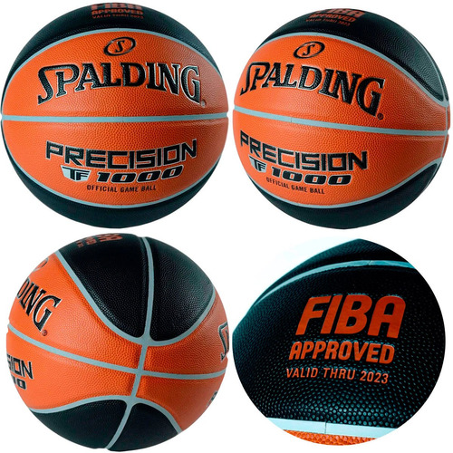 Imagen 1 de 6 de Pelota De Basket Spalding Nº7 Profesional Precision Tf1000