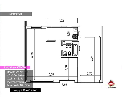 Imagen 2 de 4 de Local Comercial En Venta Ubicado En Barrio Noroeste