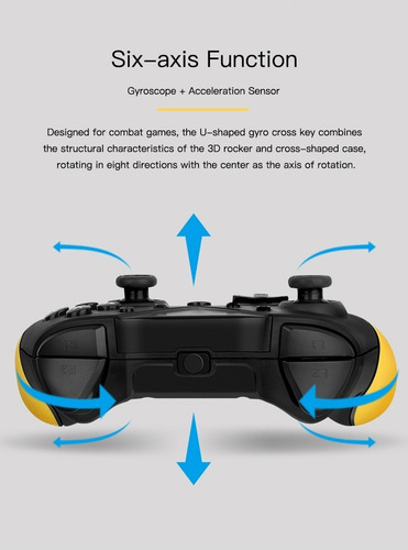 Control Pro Alambrico Con Jack 3.5 Para Switch Generico
