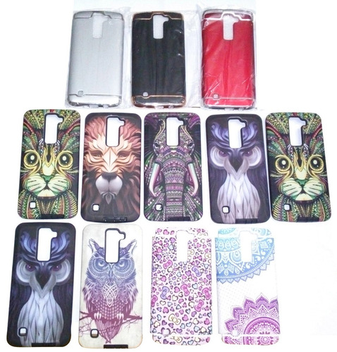Lote 12u Fundas Rigida Lg K8 Para Reventa
