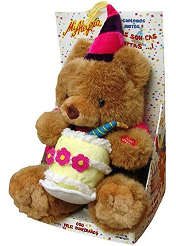 Juguetes Mi Alegria Oso De Peluche Feliz Cumpleaños