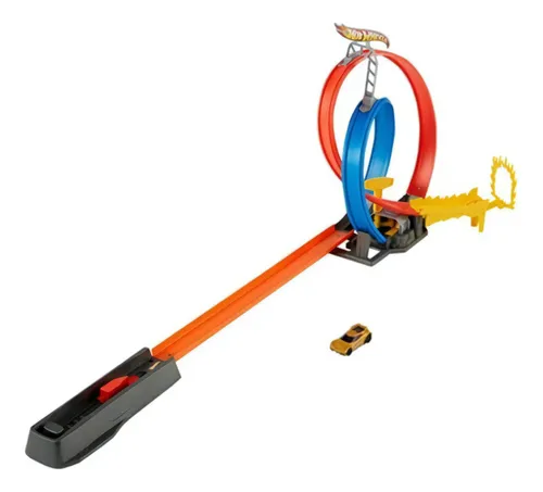 Pista Hot-wheels De Carritos De Carreras Energy Track *sk