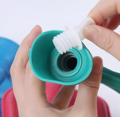 Roro Guatero Con Funda Bolsa Agua Caliente Manos Pies 2 Lts