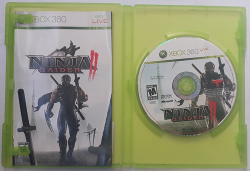 Juego Ninja Gaiden 2 Xbox 360 Mercado Libre