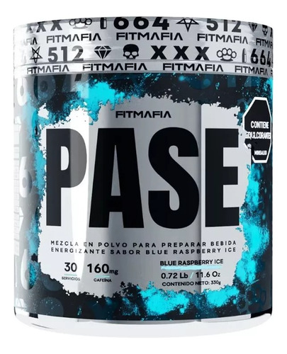 Pase Pre Workout Fitmafia - Unidad a $3300