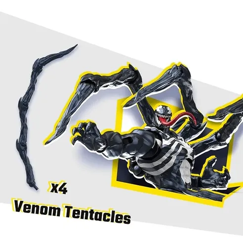 Blokees Kit Champion Class 07 Marvel Rivals Venom 15cm 185pç