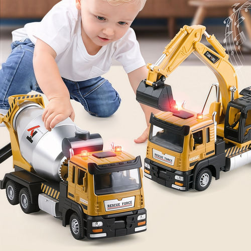 Modelo De Camión De Transporte Infantil Alloy