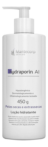  Loção hidratante para corpo Mantecorp Hydraporin AI en dispensador 450g