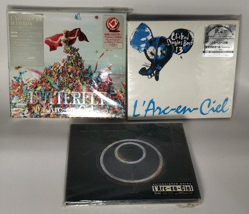 Larc En Ciel Pack Discos Butterfly Clicked Y Más Hyde